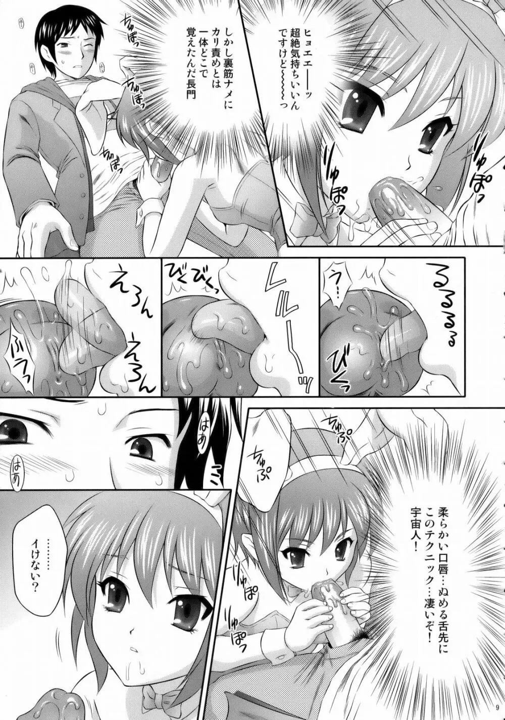 長門有希はウサギとカメの夢を見るか? Page.8