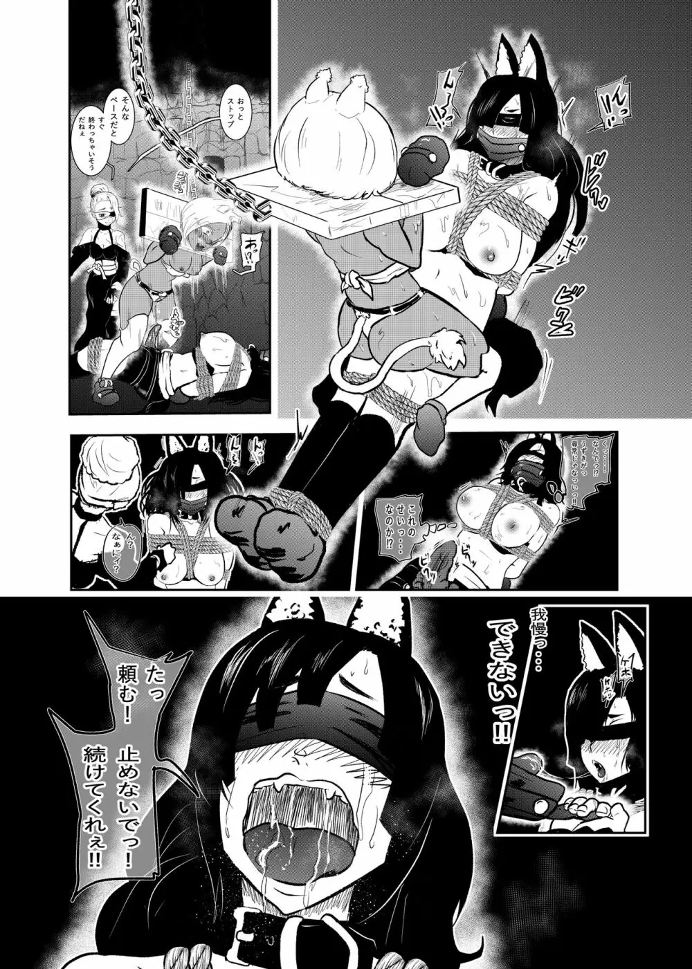 ヴァンパレイド8 ～白猫 黒狼 拘束編～ Page.16