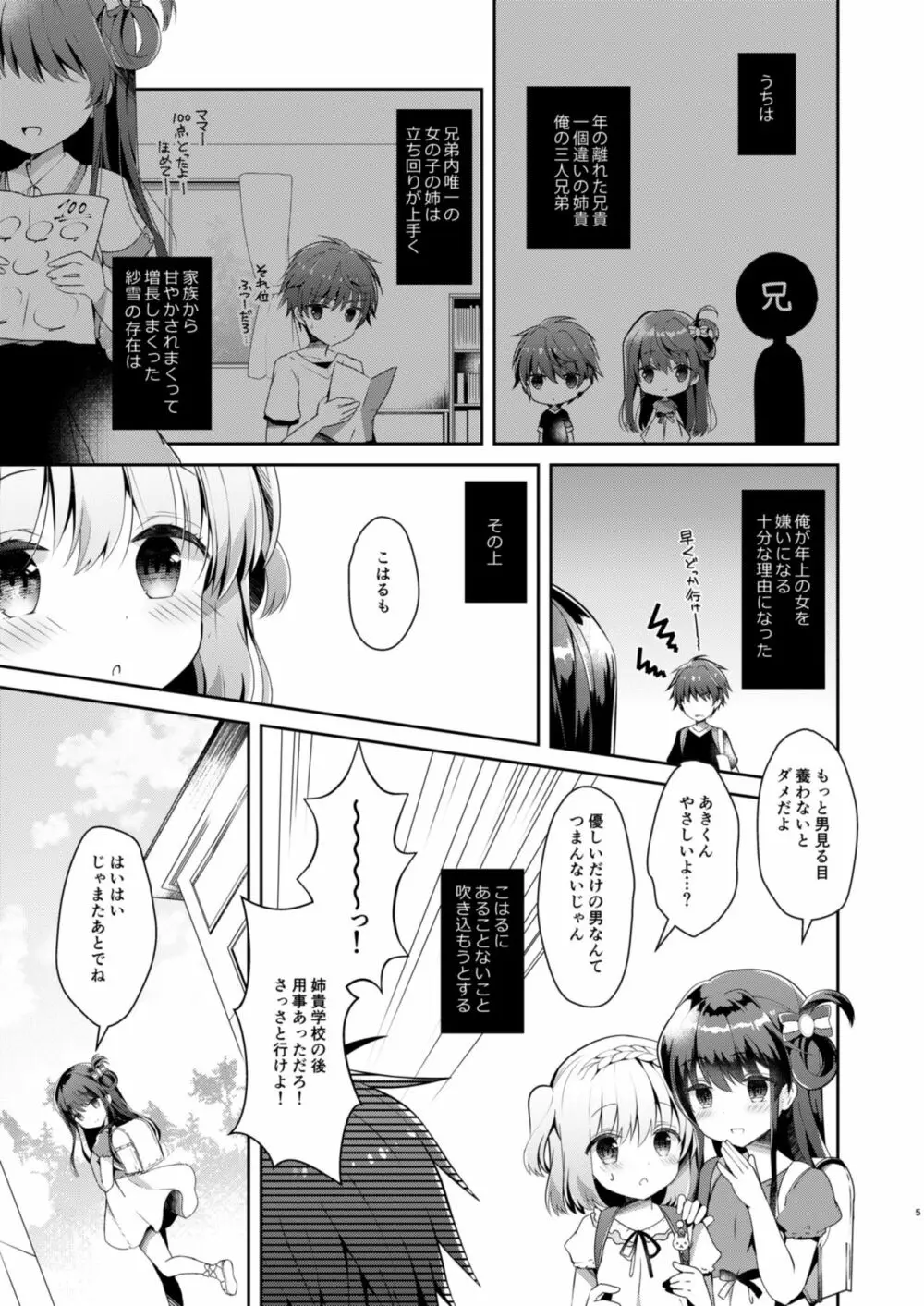 幼馴染で恋人の彼女とはじめてのXXX Page.5