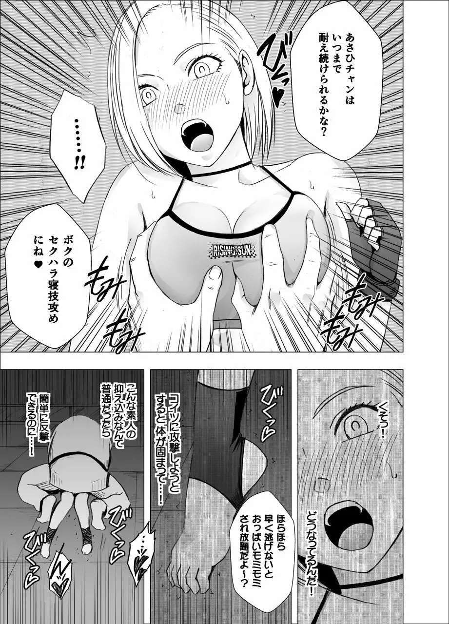 女体操作スマートフォン 女格闘家編 Page.14