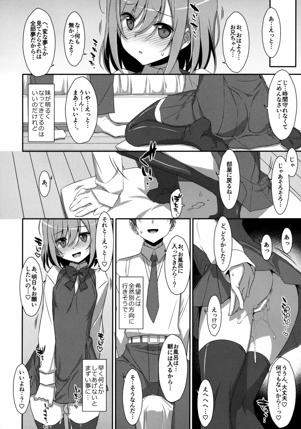 (C96) [TIES (タケイオーキ)] 寝ている(?)お兄ちゃんにイロイロしたいっ! Page.23