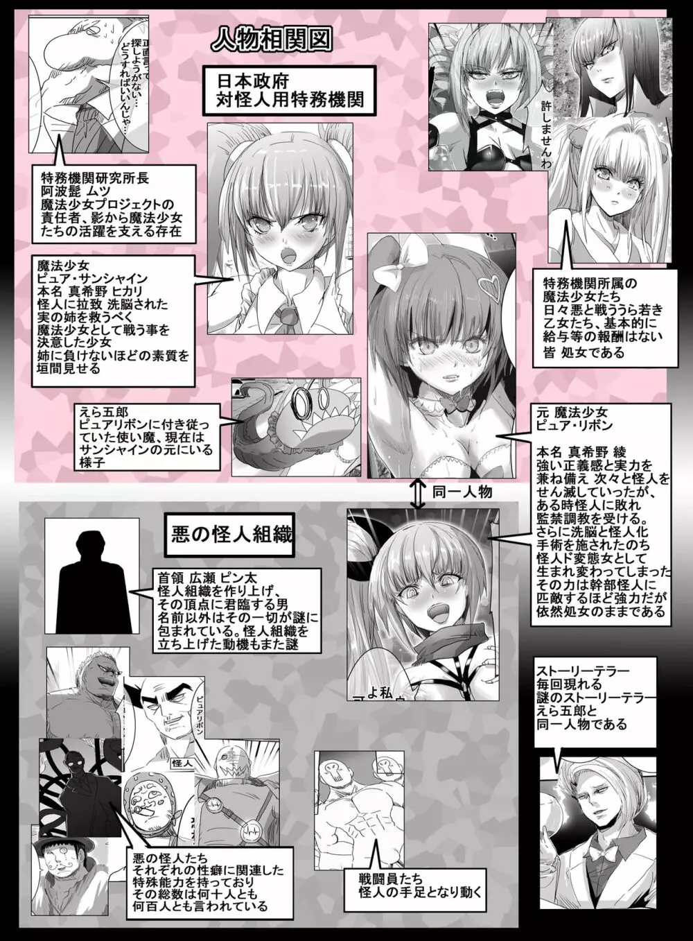 魔法少女VS巨大ガマ蛙 Page.4