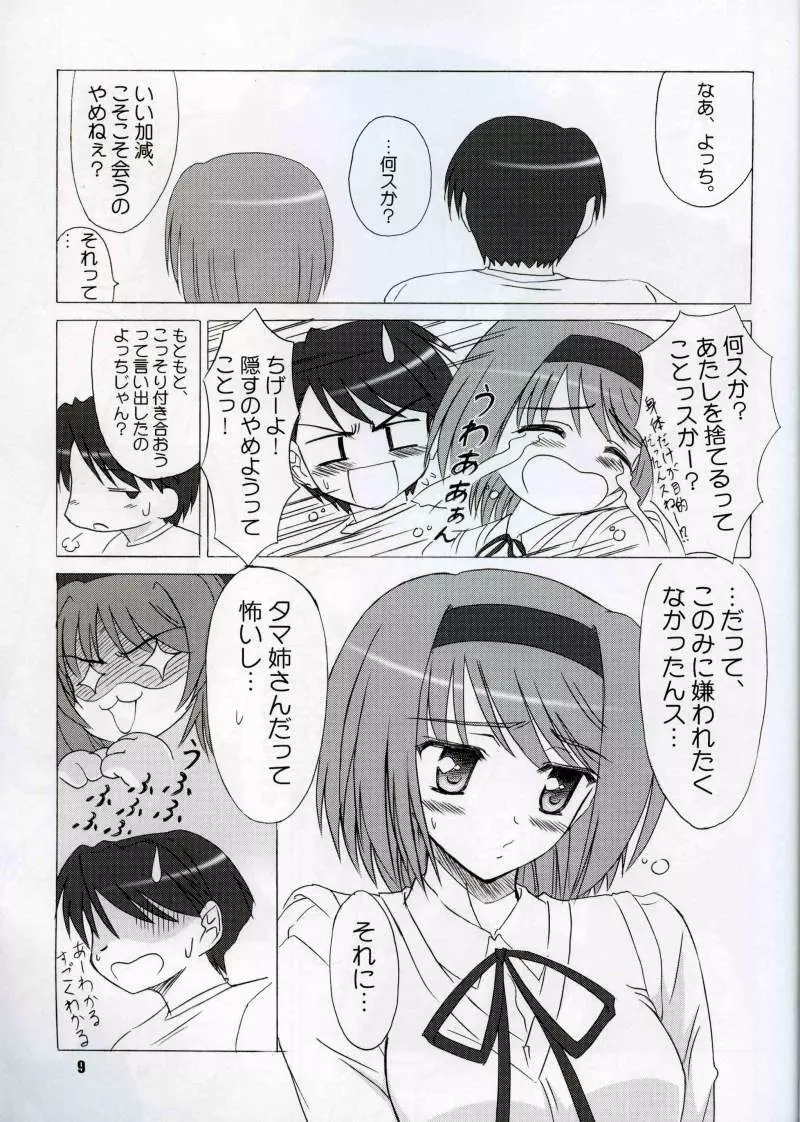 (C68) [KNIGHTS (騎士二千)] Yotch-no-honki (トゥハート2) Page.8