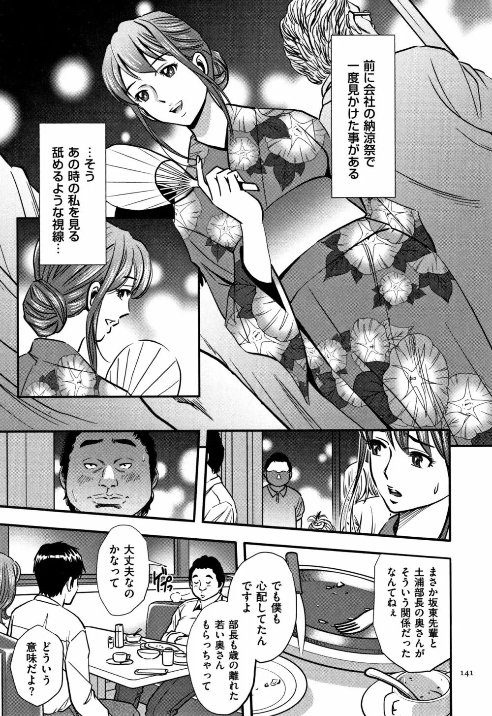 罪と罰 欲望に囚われた牝妻たち Page.142