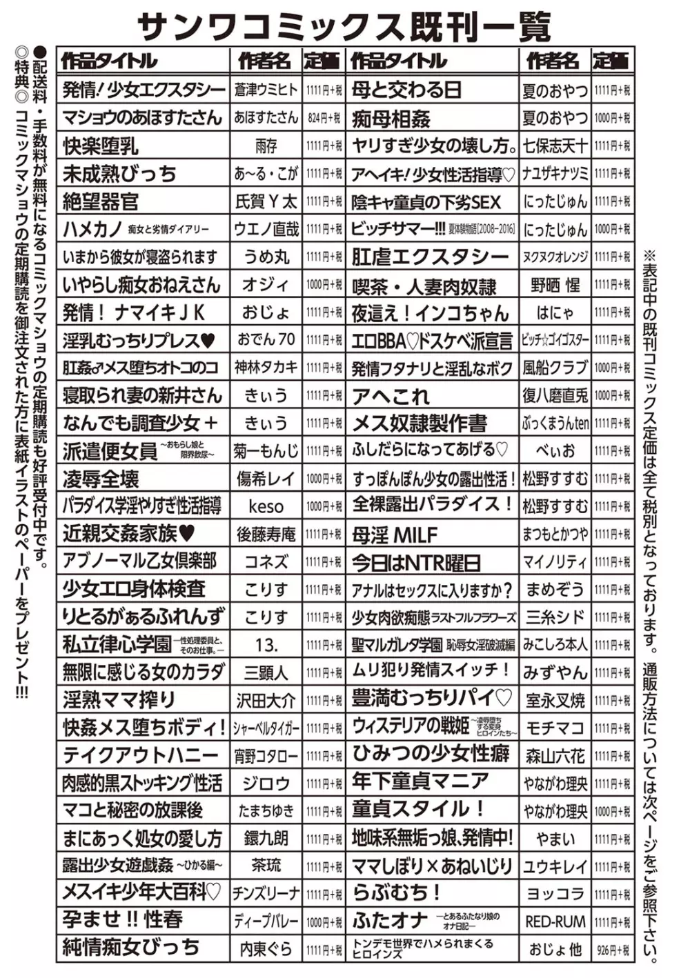 コミック・マショウ 2019年10月号 Page.250