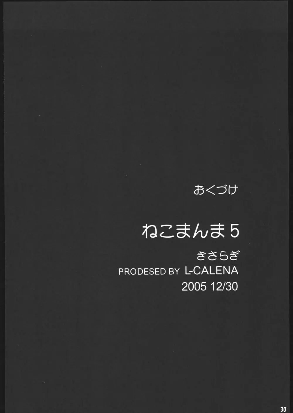 ねこまんま 5 Page.29