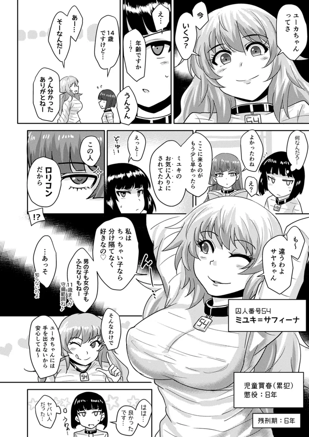 ふたなりプリズン2 第六監獄報告・弐 Page.8