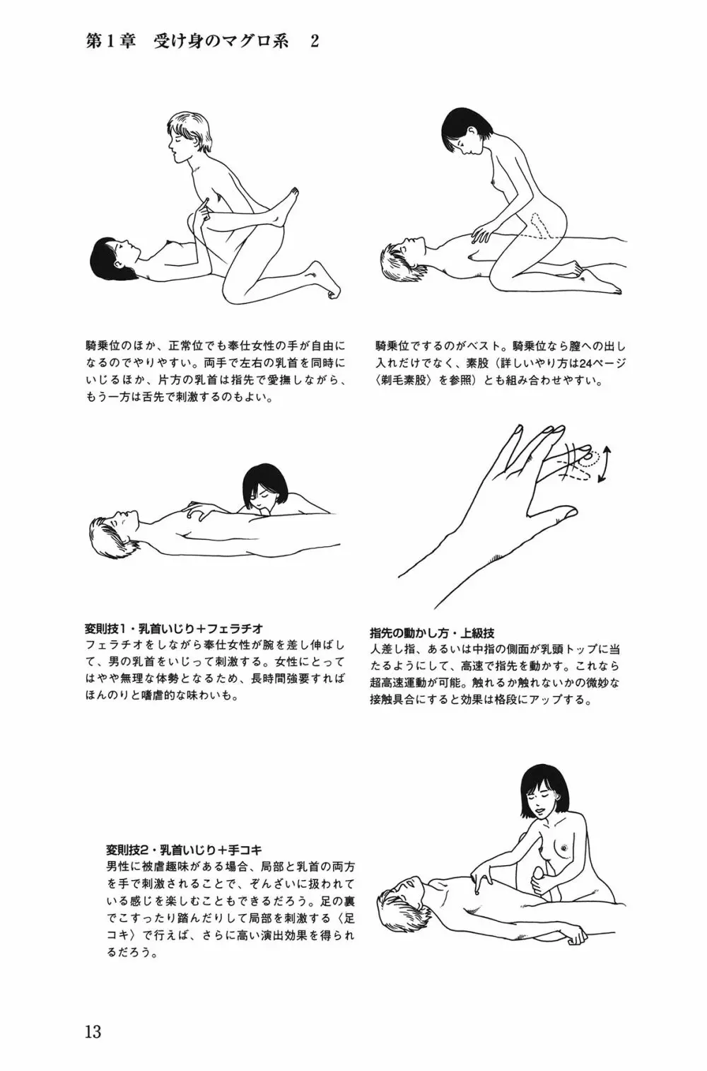 10倍気持ちいい！ 男のための絶頂SEX教本 Page.13