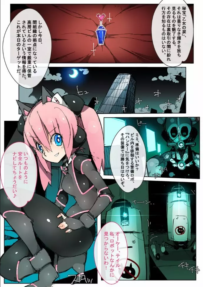 黒ネコ怪盗ミミ Page.2