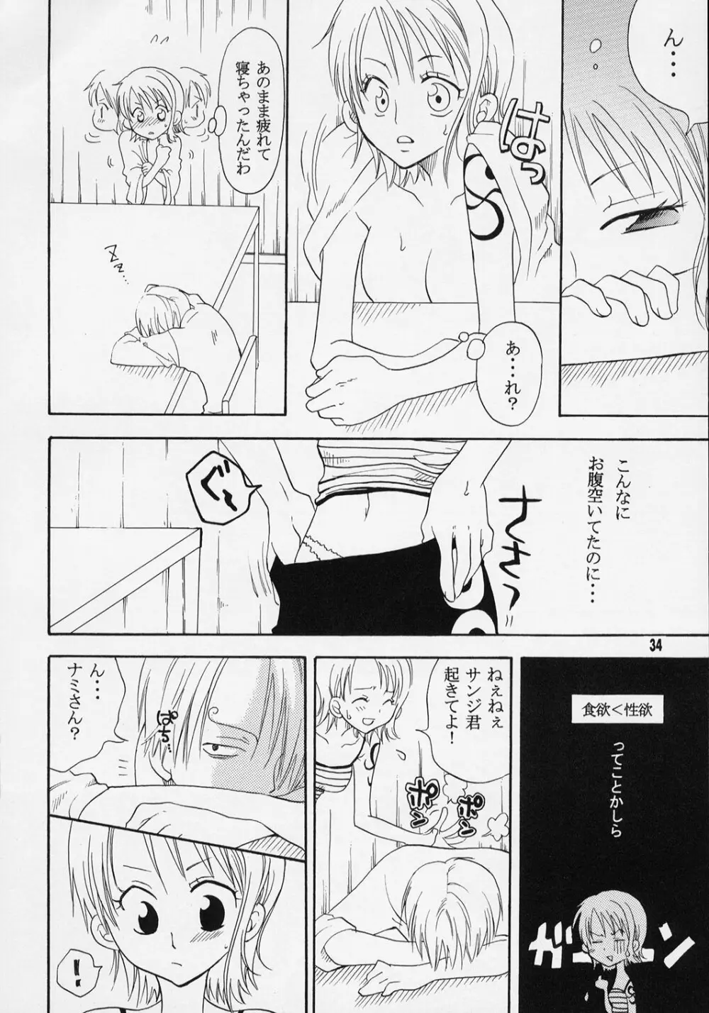 ナミちゃんと一晩中 Page.33