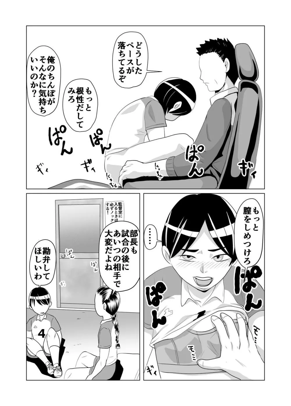 部活動性的虐待隠蔽漫画 Page.8