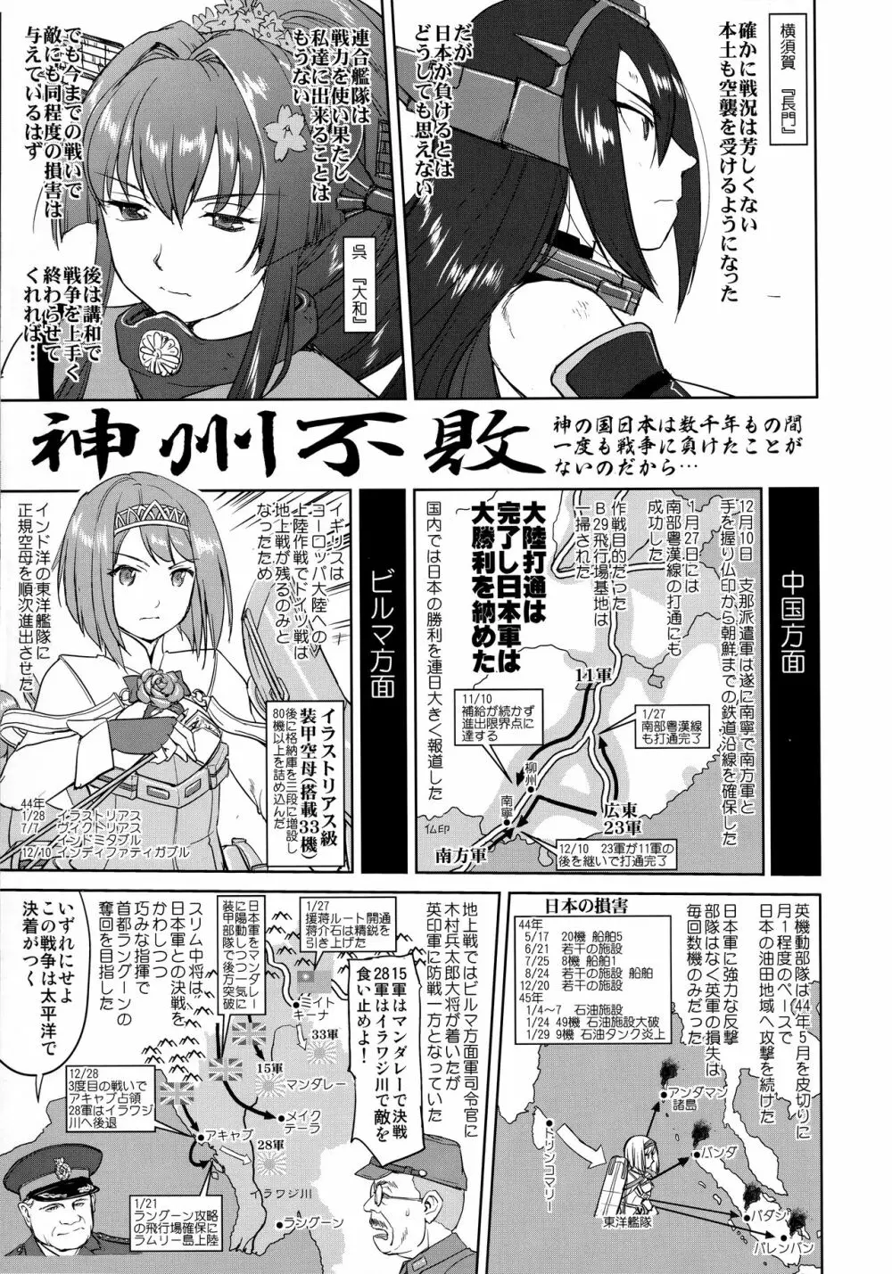 テートクの決断 艦娘の一番長い日 Page.8