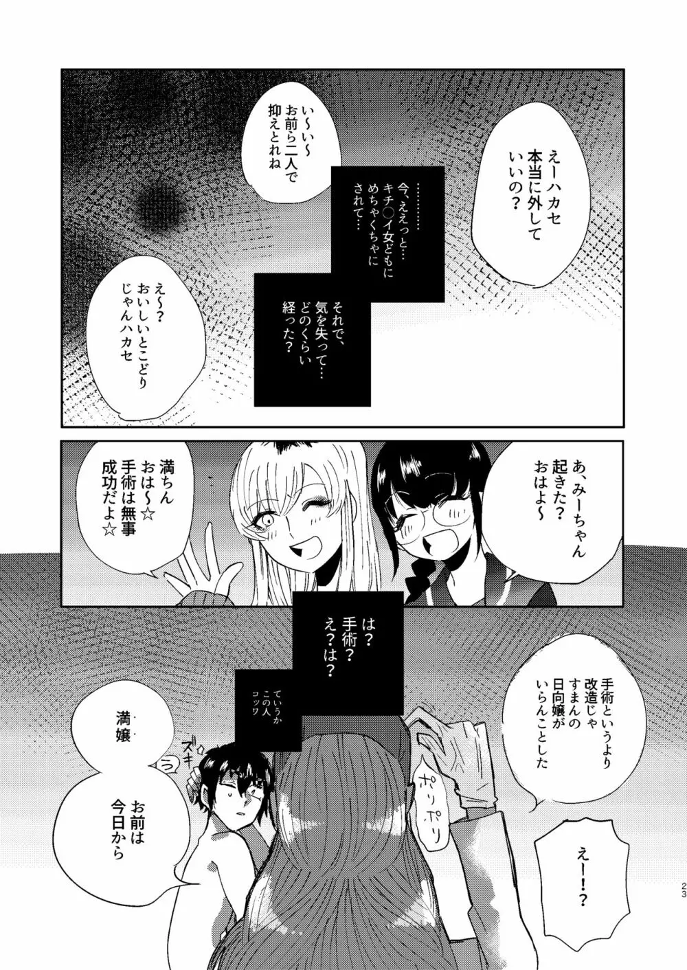 全人類改造系女子化計画① Page.23