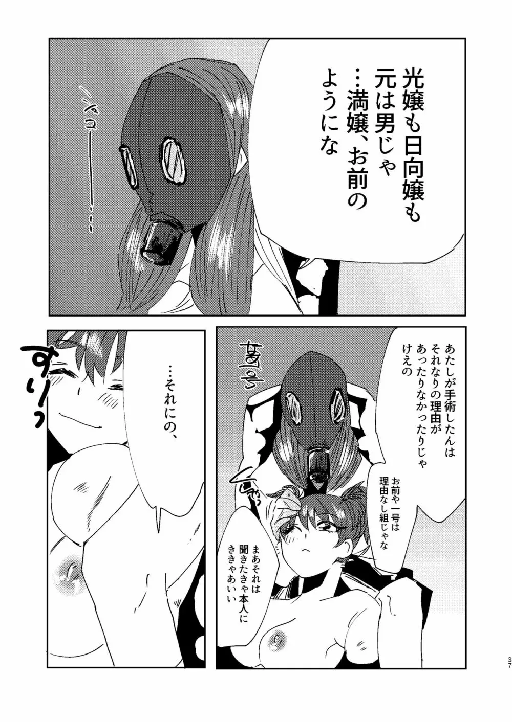 全人類改造系女子化計画① Page.37