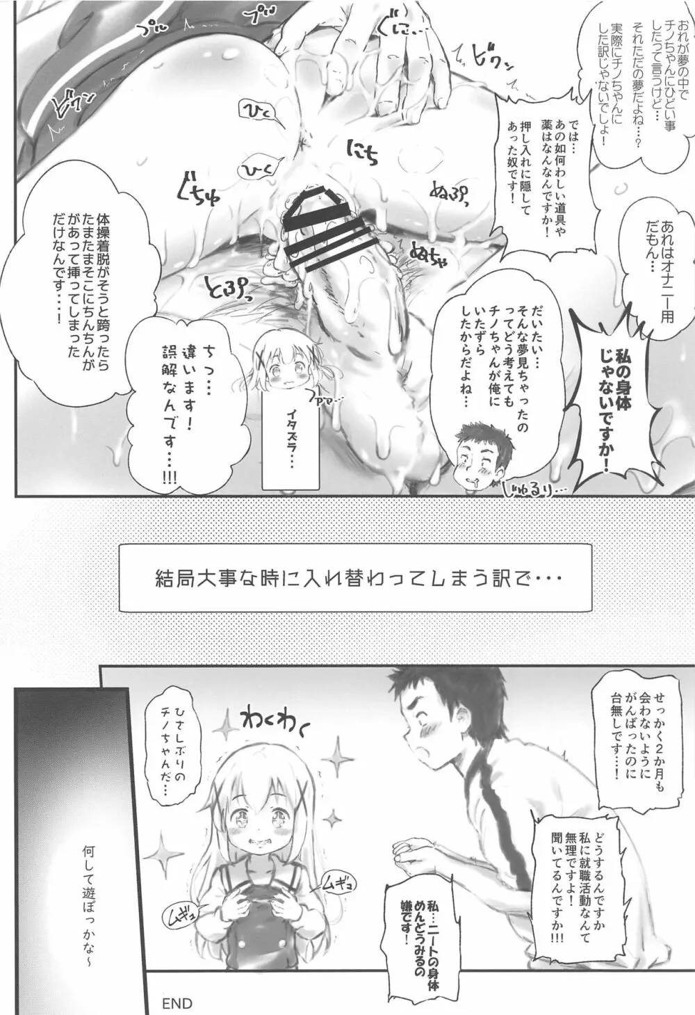 とろ娘23 チノちゃんはじめました!!4 起きてください… Page.22