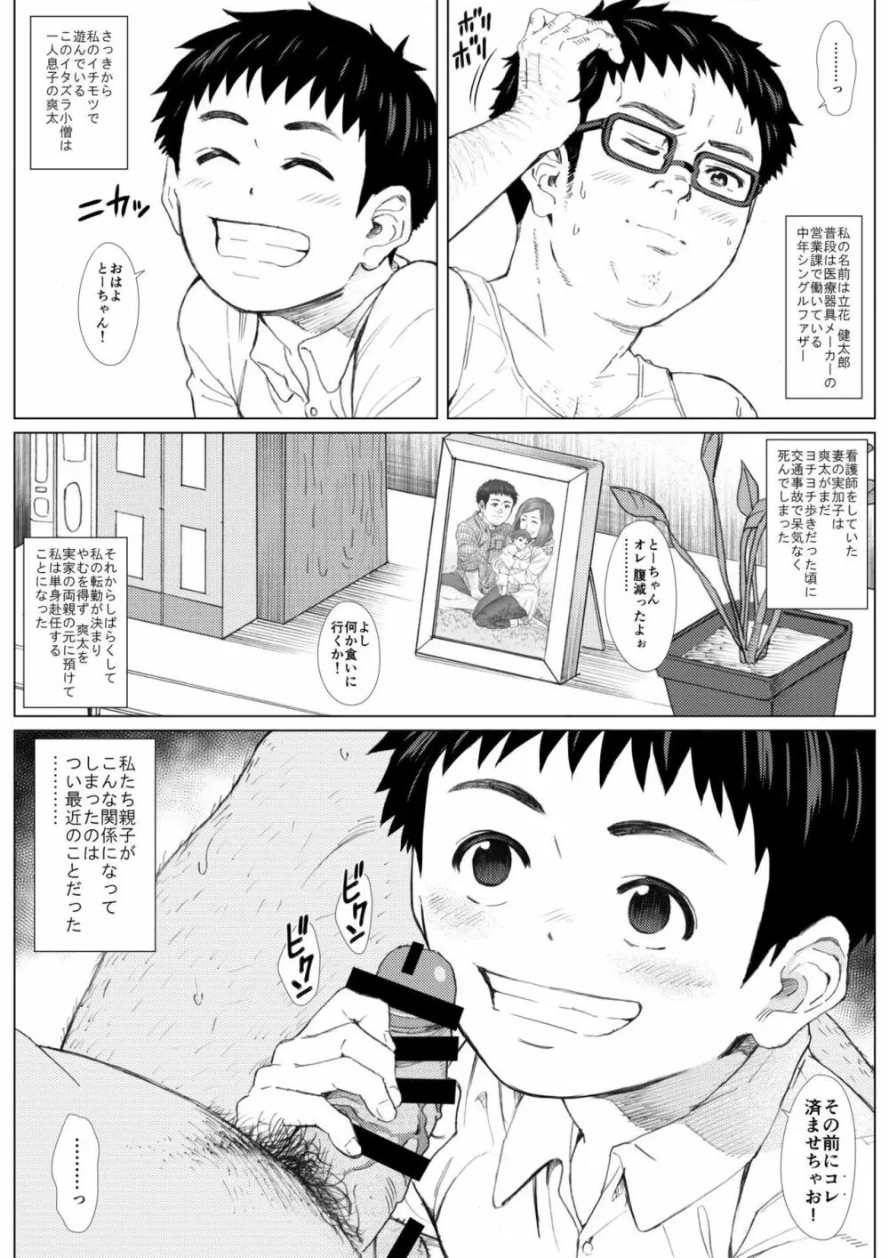 おとーちゃんといっしょ。 -ひとりじゃできないもんっ!!- Page.6