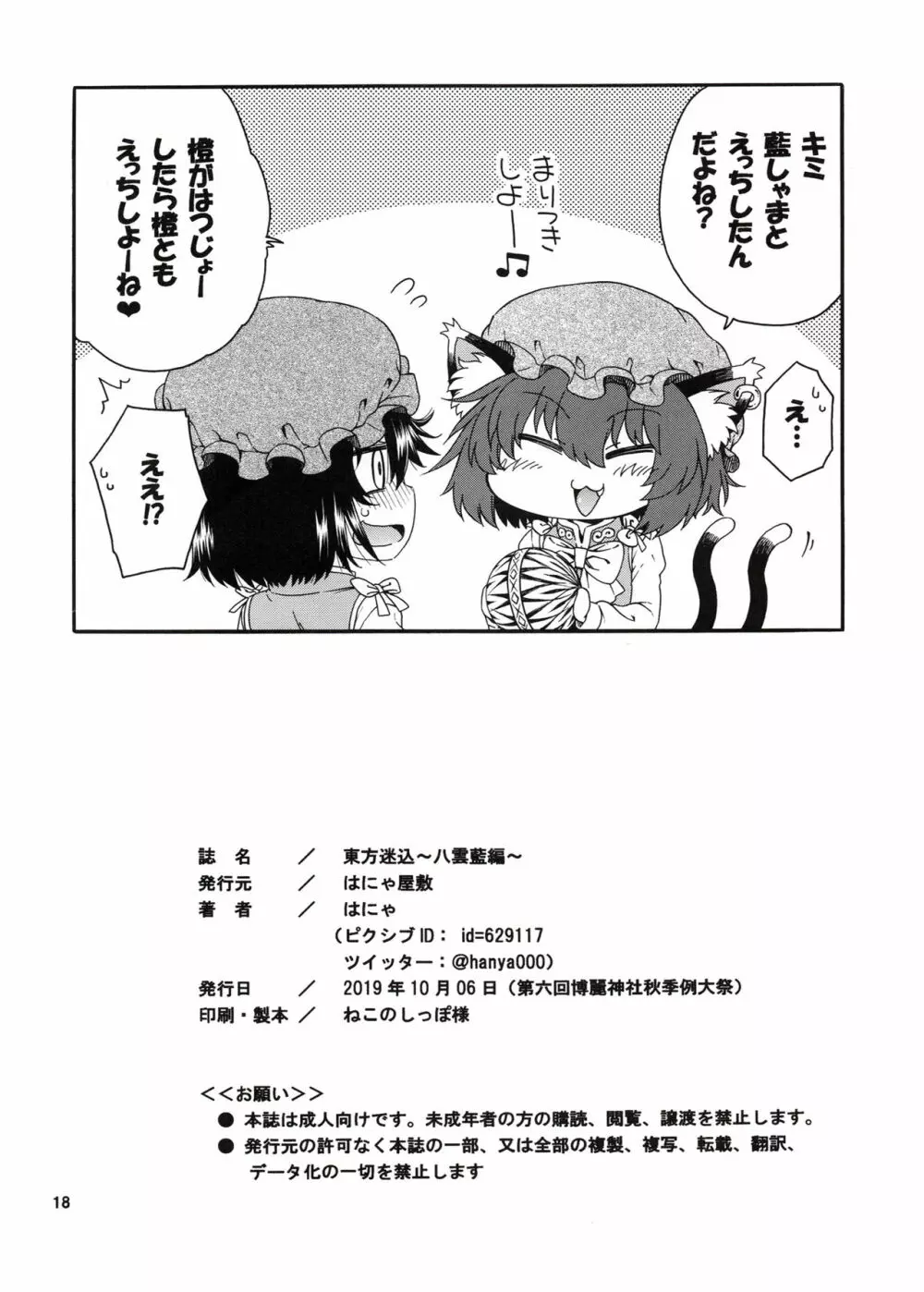 東方迷込 ~八雲藍編~ Page.17