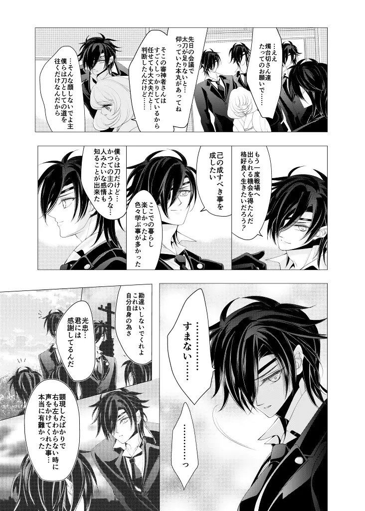 全方位から燭台切 裏 Page.35