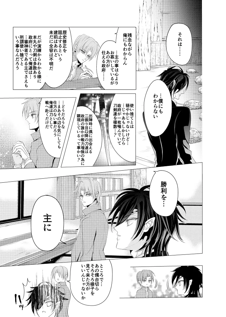 全方位から燭台切 裏 Page.6