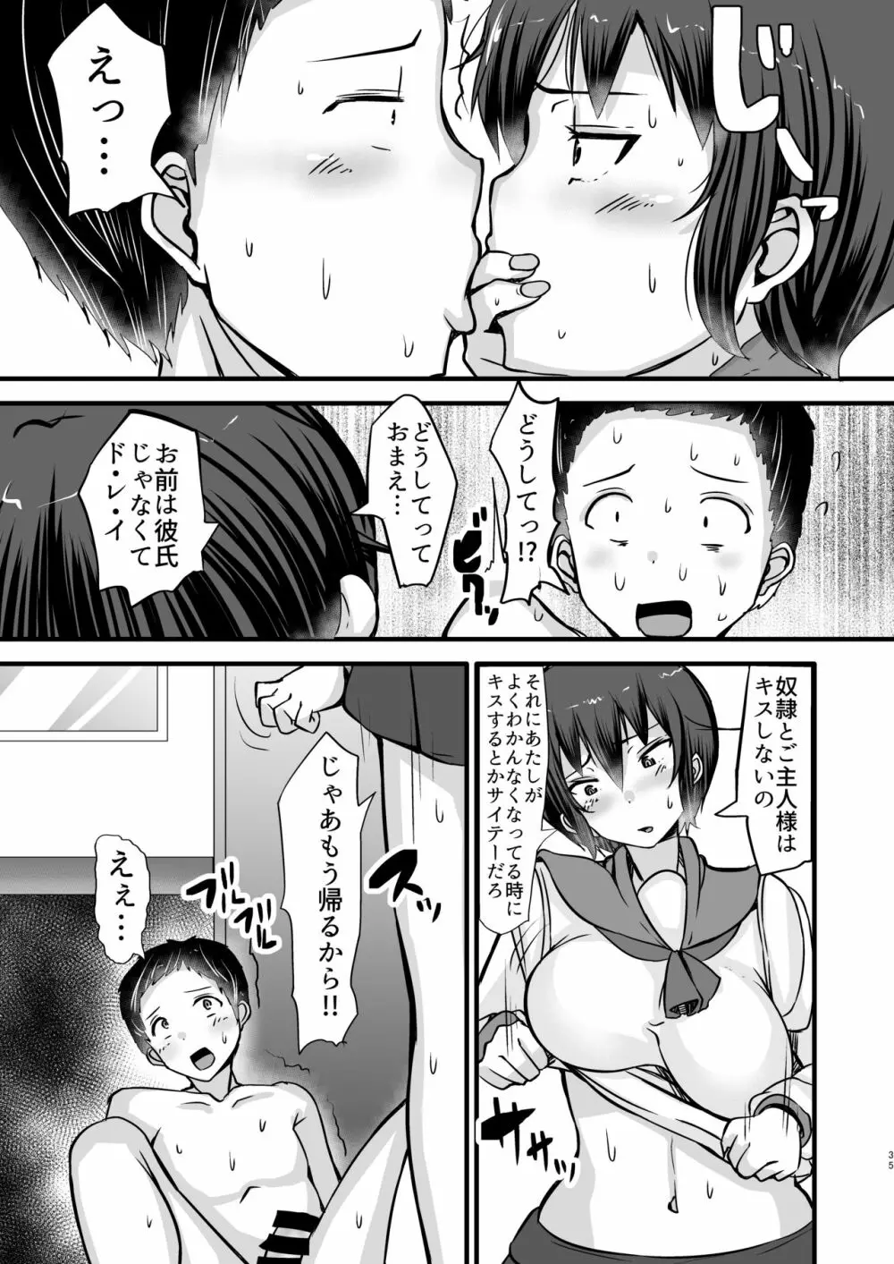 僕は同級生の奴隷 第二話 Page.35