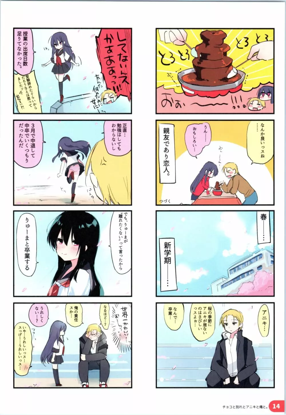 らくがき4コマ アニキと俺と ツイッター再録本 Page.13