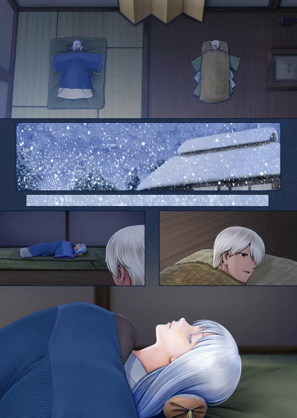 夜伽の雪女セツ ~あたためないと、凍ります~ Page.48