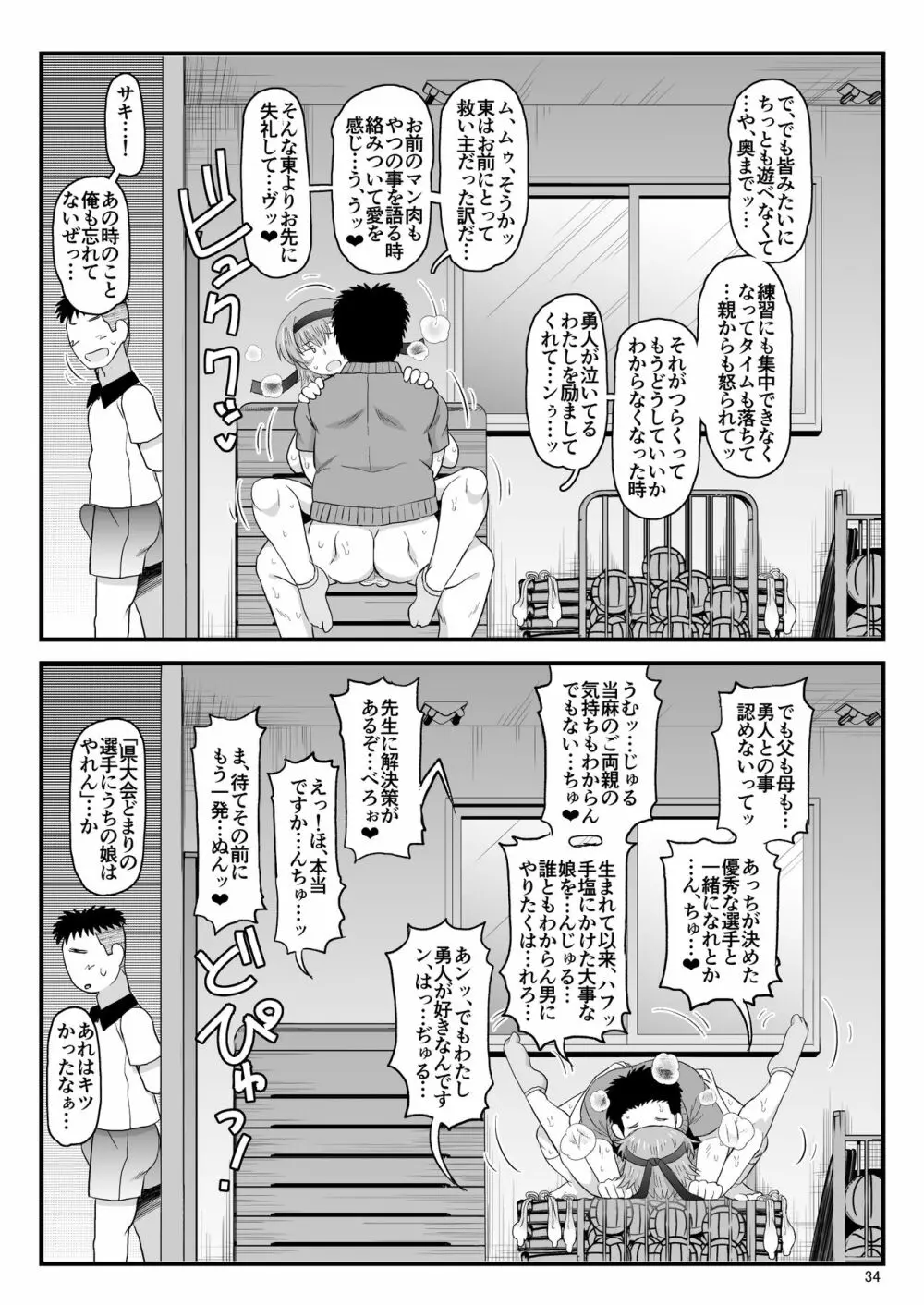 淫行教師の催●セイ活指導録 当麻サキ編～先生、彼と結ばれるために逞しいモノで妊娠させてください！～ Page.34