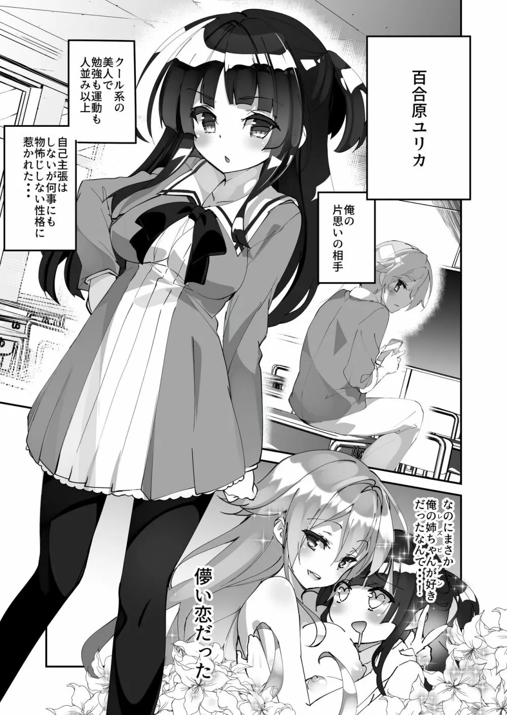 百合に告られて女装プレイさせられる話 Page.4