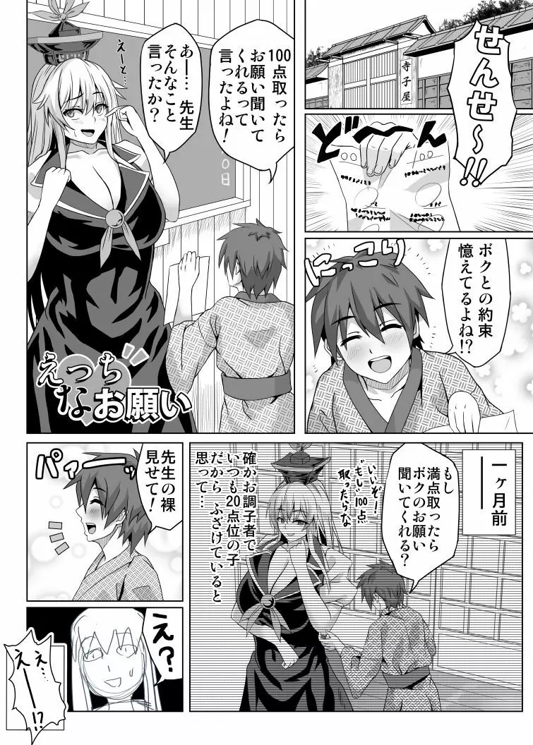 けーねおねショタまんが Page.3