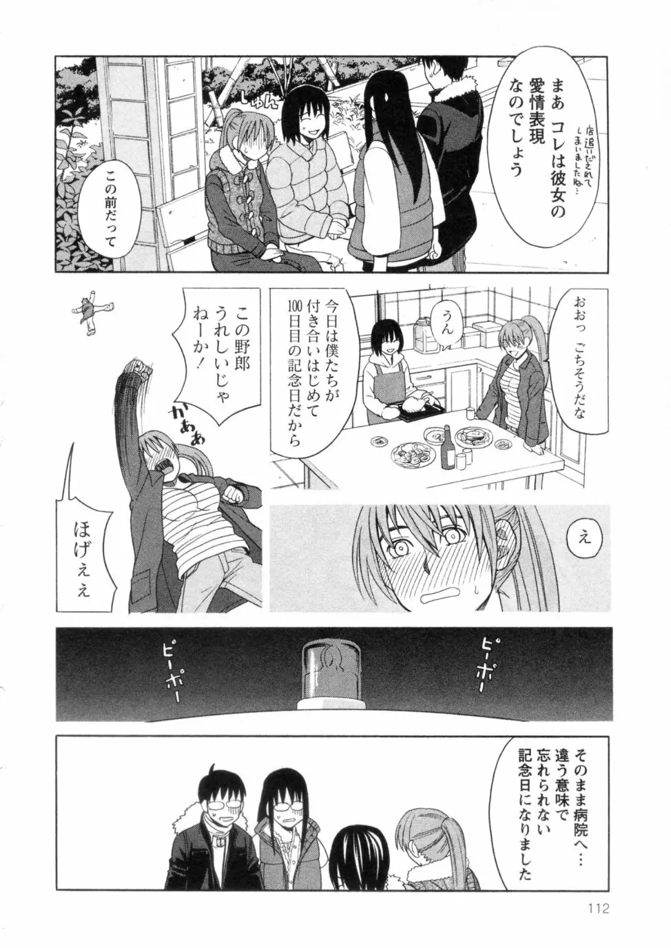 三間坂杏子の恋愛 Page.112