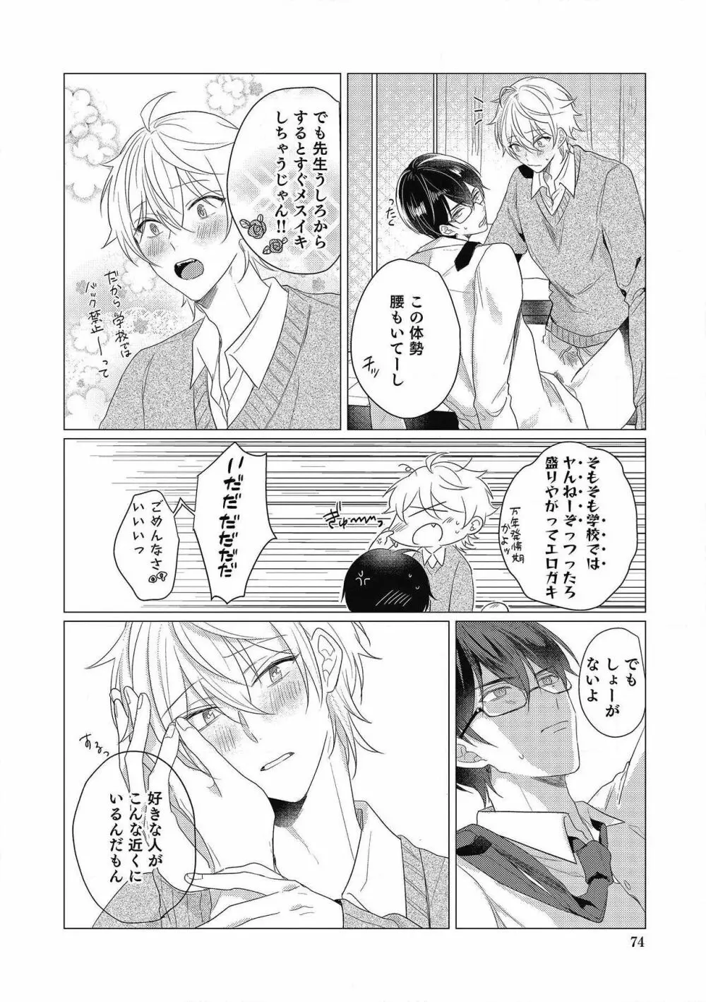 妄進的チェリー Page.74