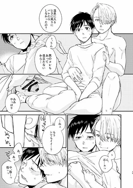 眠れる君と××× Page.38