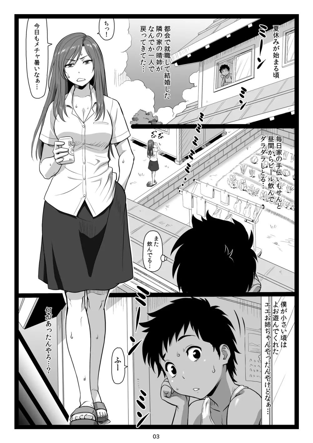 夏休みの思い出 上巻 Page.3