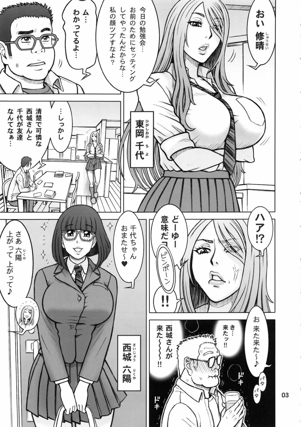 夢で東に、現で西に。 Page.2