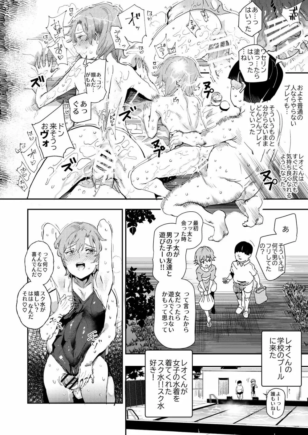 ボクのセフレなじみ～ド変態エロ本を見つけてしまった夏～ Page.33