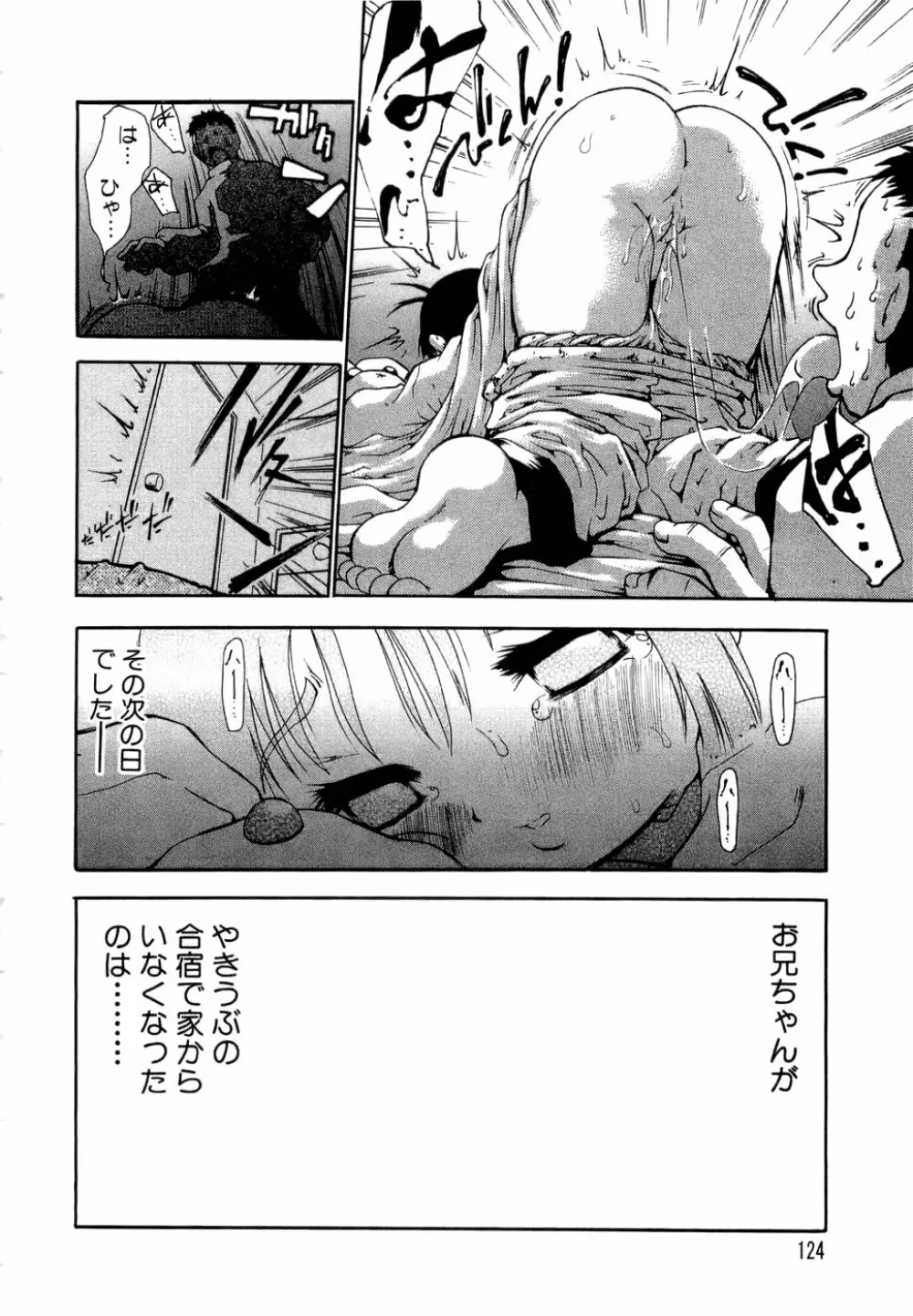 勇気を出してはぢめての… Page.125