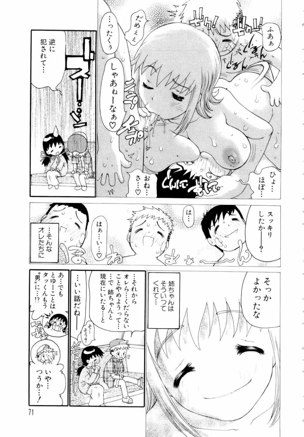 勇気を出してはぢめての… Page.72