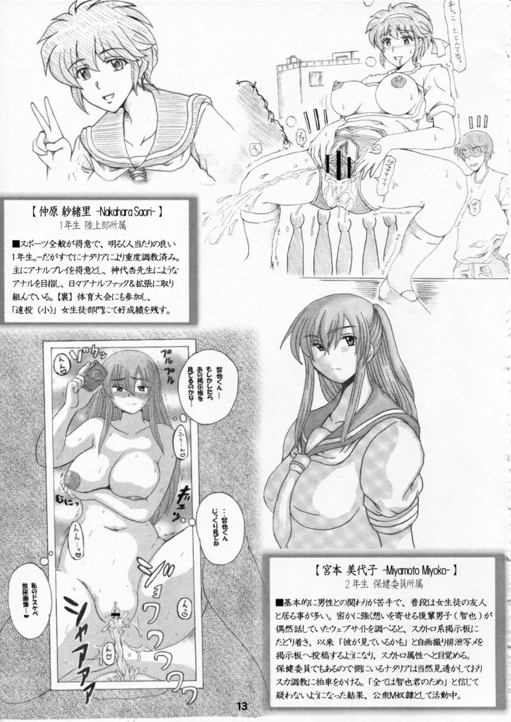 彩淫女樂艶痴態 【排泄特進科】 Page.12