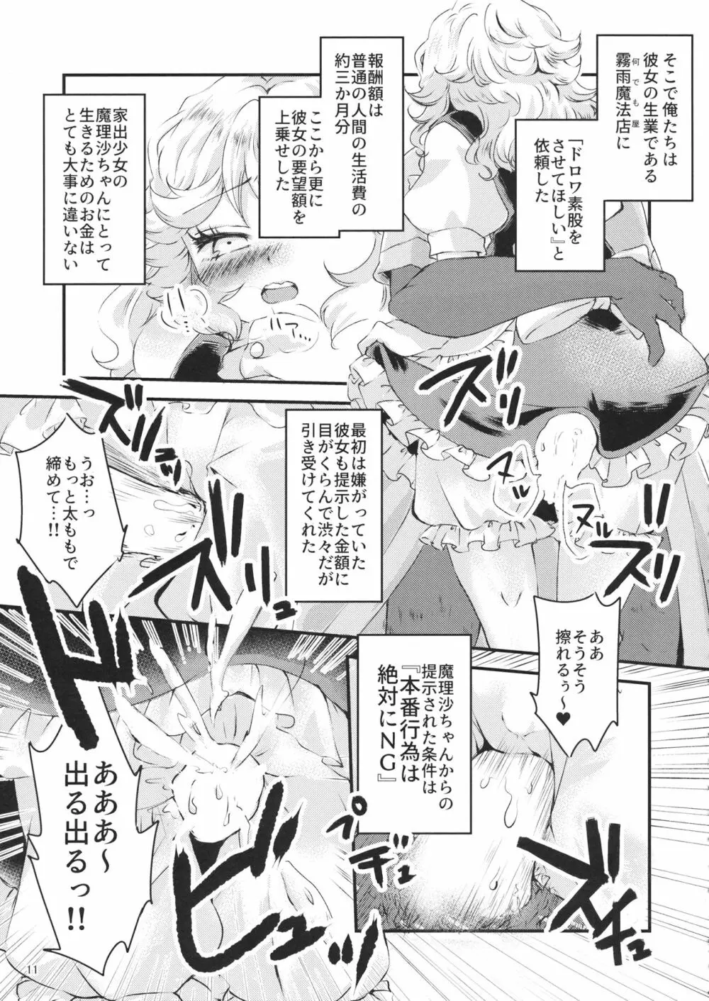 霧雨魔法店、ドロワ素股承ります Page.10