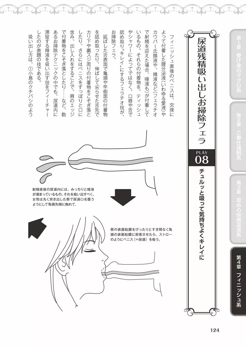 10倍気持ちいい！男のための絶頂SEX完全マニュアル イラスト版…… まじイキッ！ Page.126