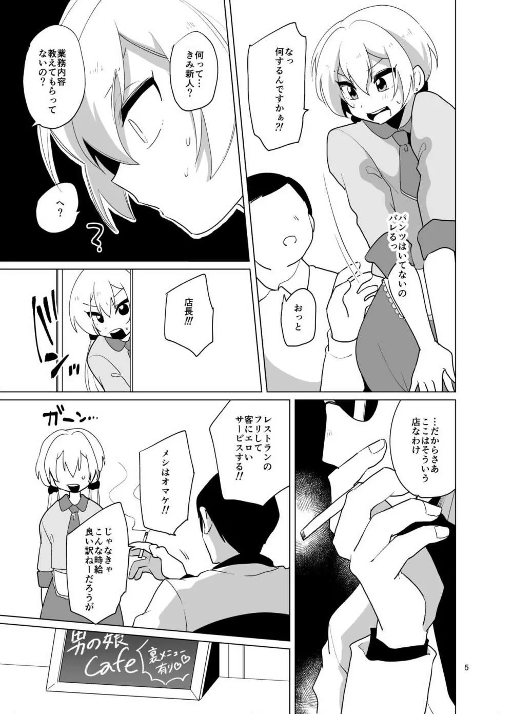 女装ギャル♂ナオくん 挑戦!裏バイト! Page.6