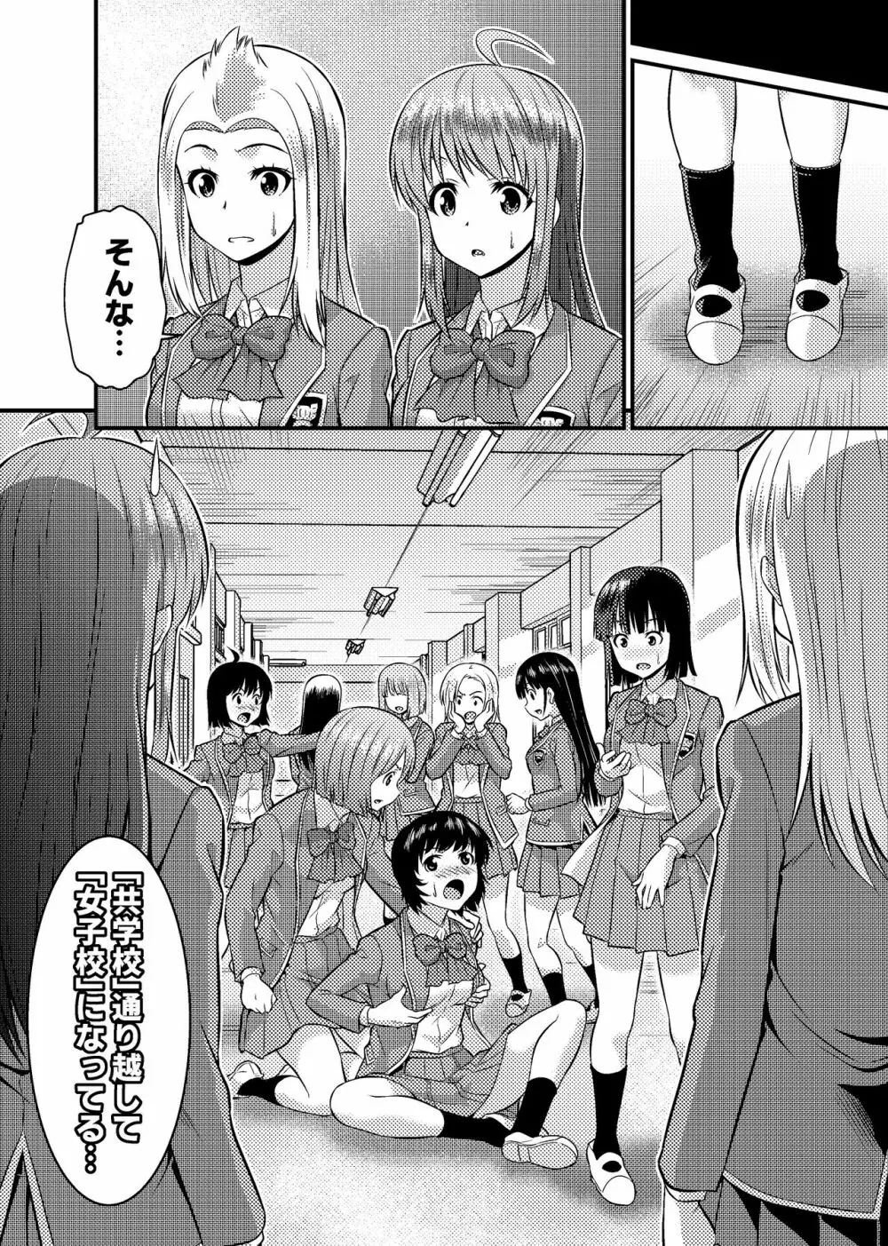 男子校が共学校に！？ピント外れの謎少女! Page.28