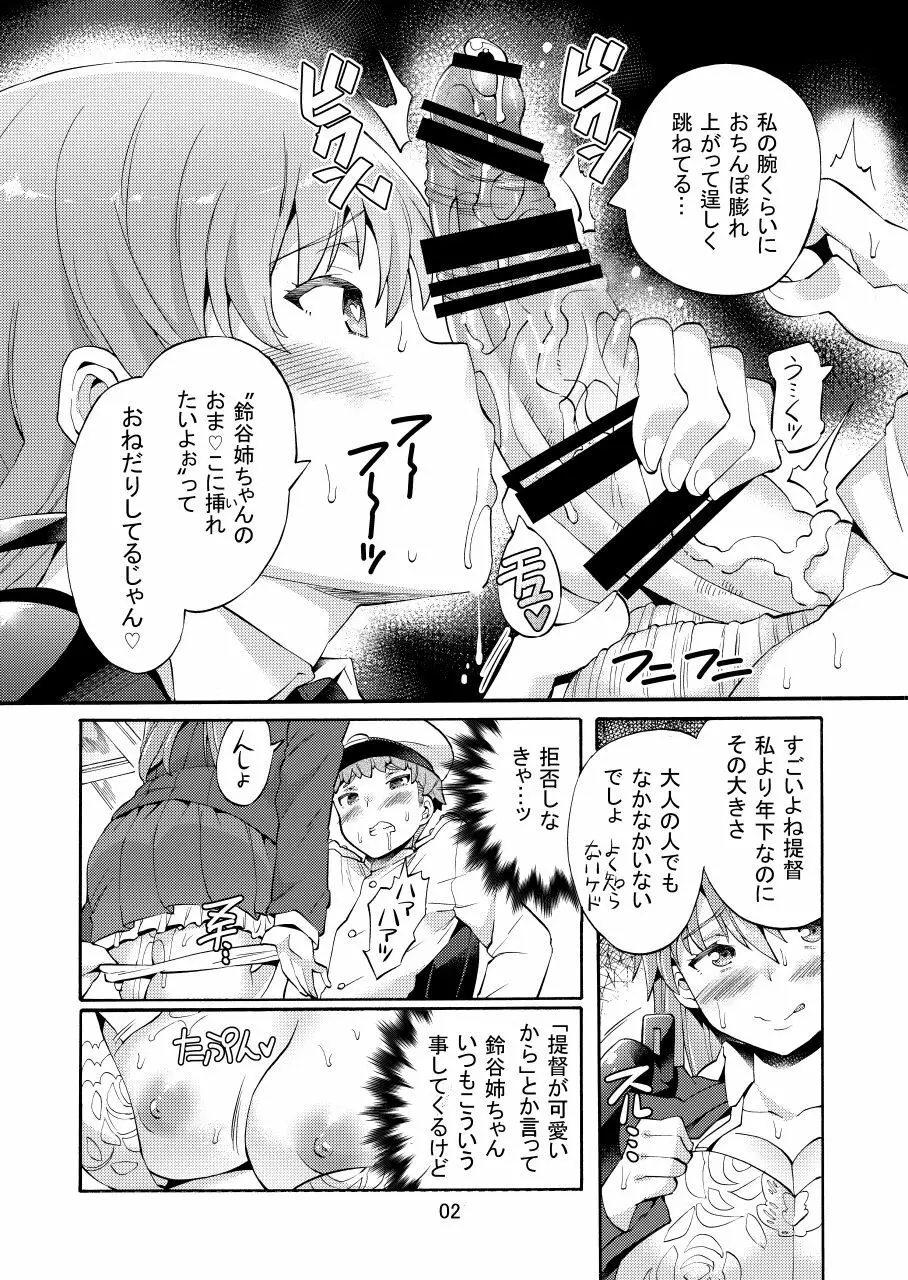 僕の前だけビッチな鈴谷姉ちゃん Page.3