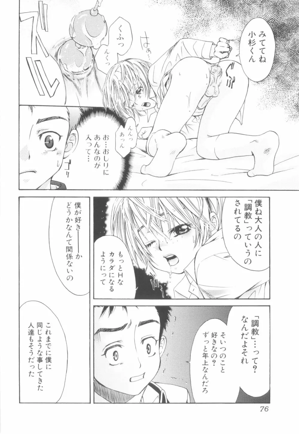 少年達の秘めた夜 Page.78