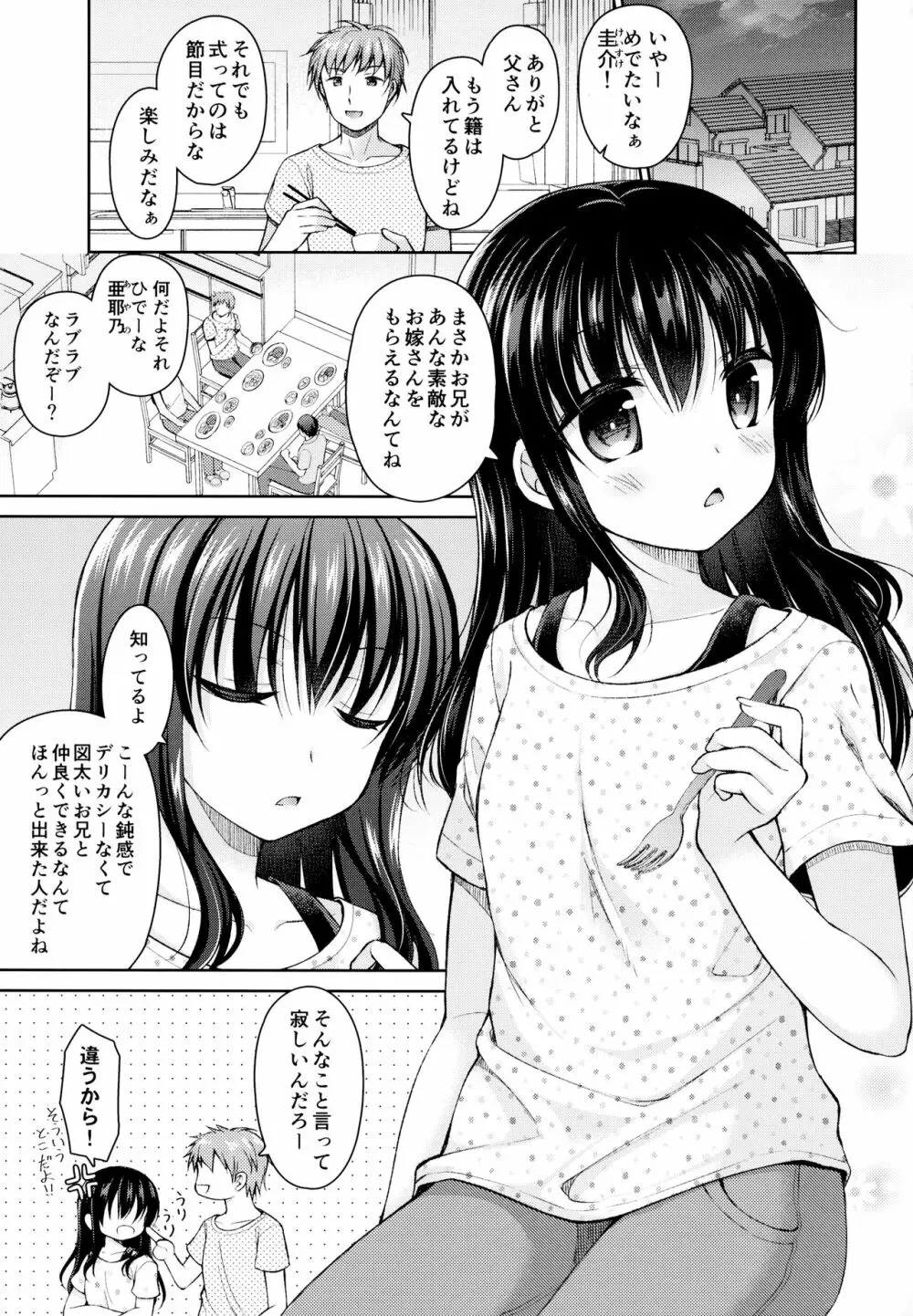 明日、兄が結婚する。 Page.2