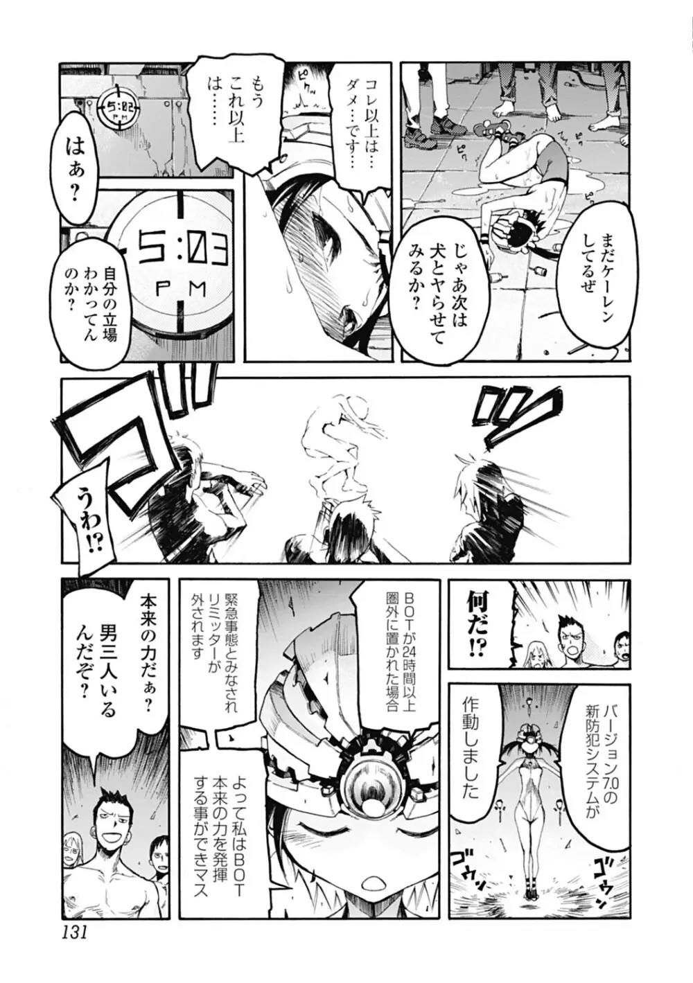 自発あるいは強制羞恥 Page.131