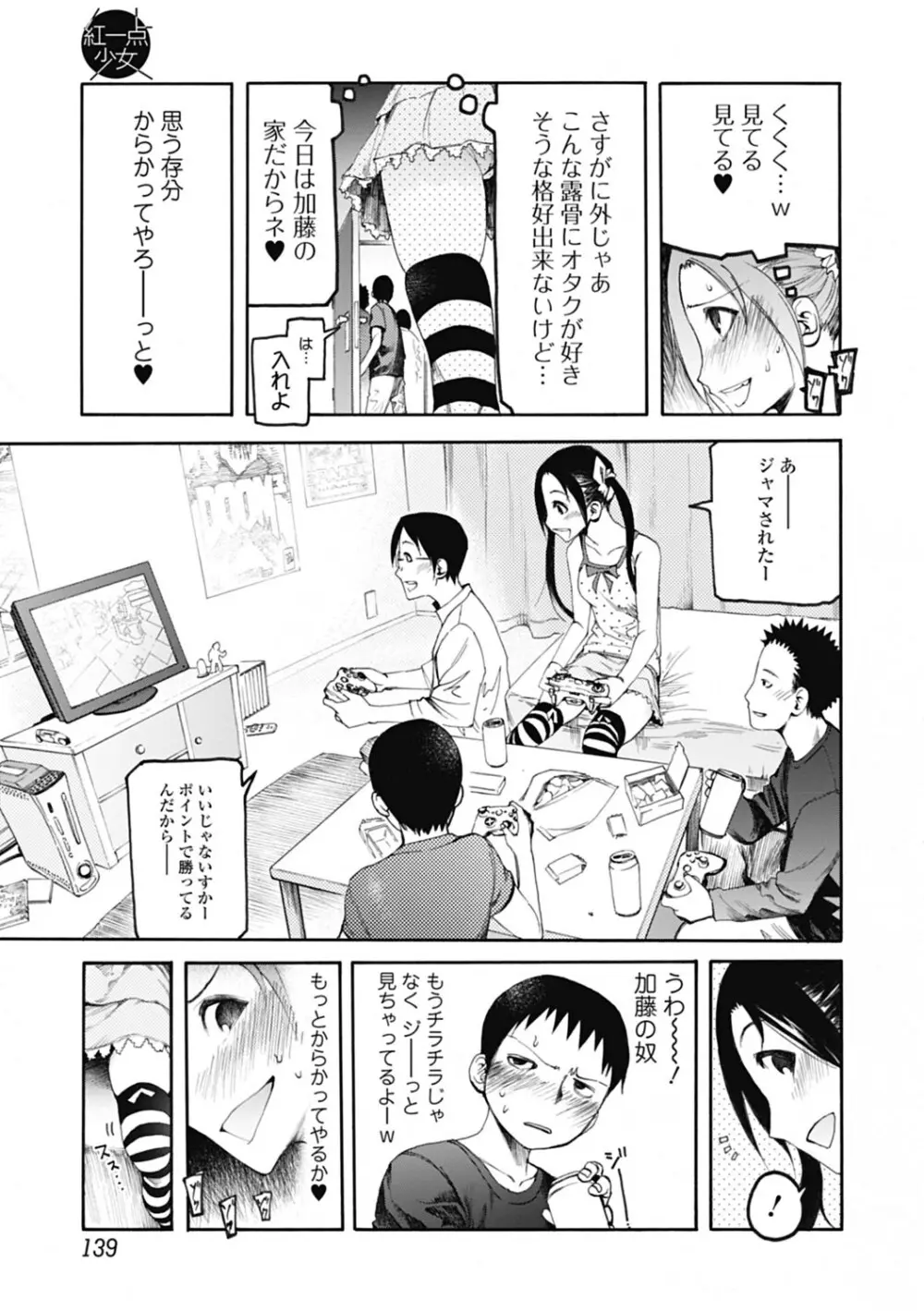 自発あるいは強制羞恥 Page.139