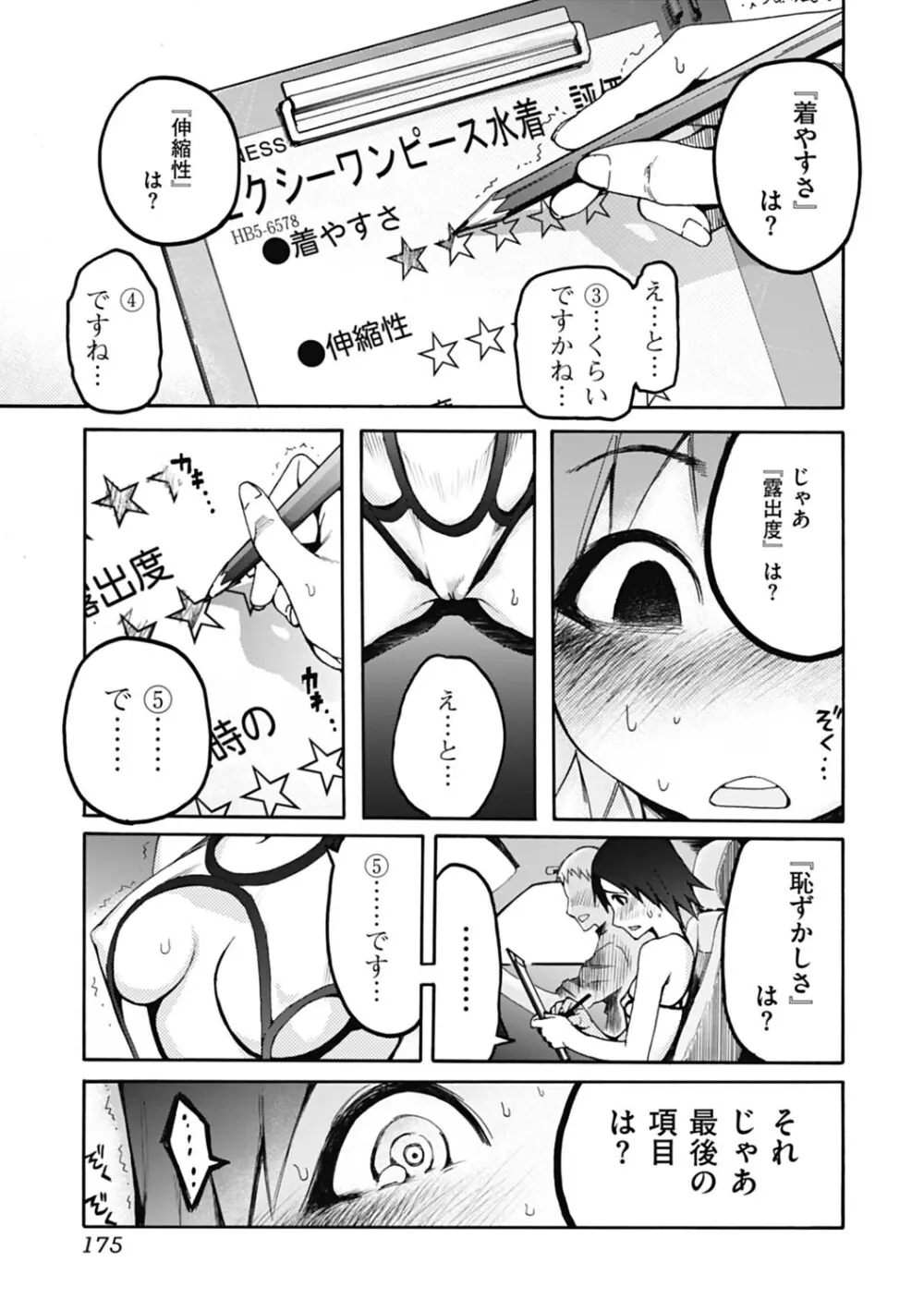 自発あるいは強制羞恥 Page.175