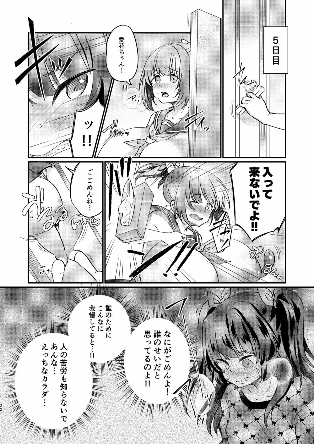 ツンデレ妹淫棒改造計画 Page.22