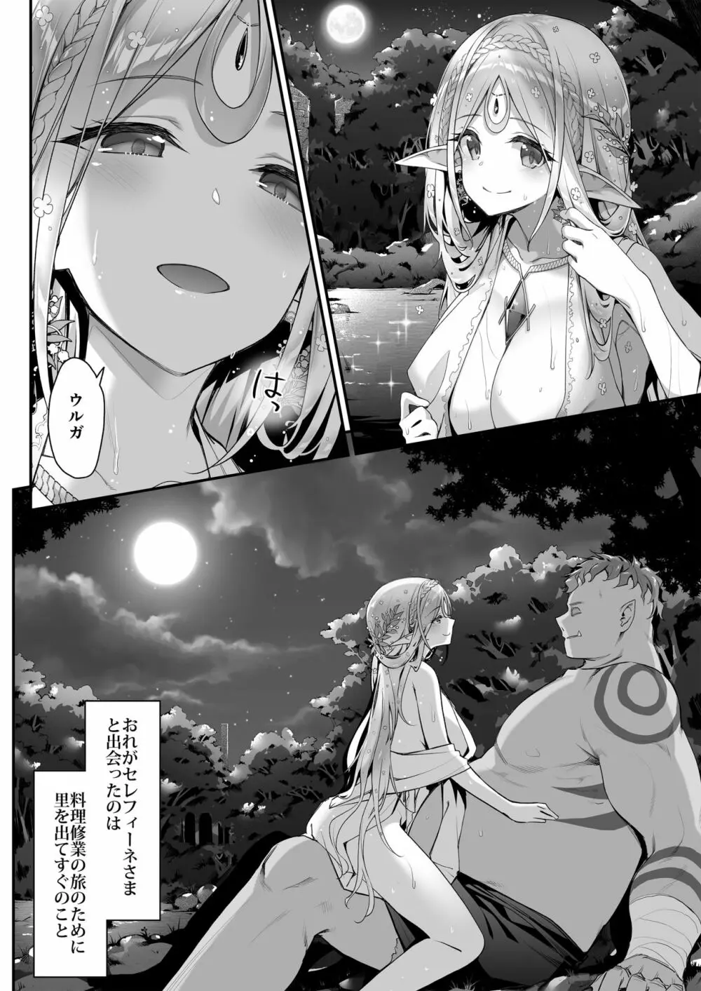 淫らなエルフさんはオークくんがお好き Page.3